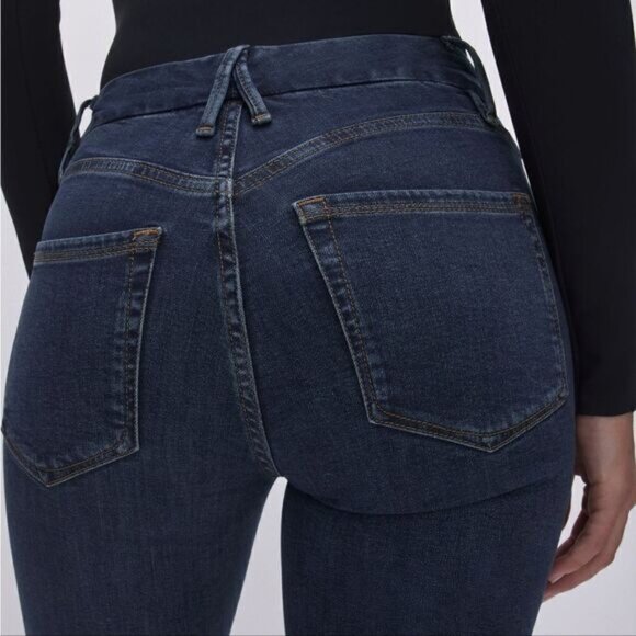 Good American Good Legs skinny jeans Sz 29 Blue 609 - Picture 3 of 9